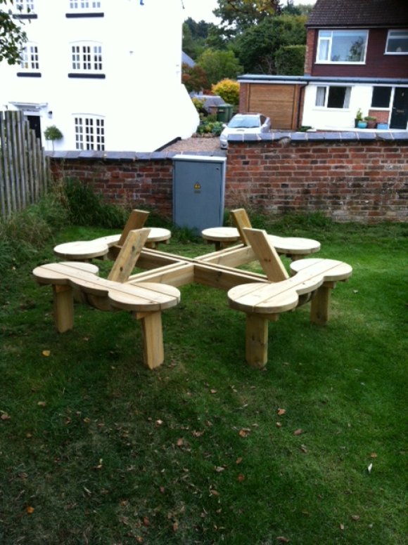 Playground Picnic Table