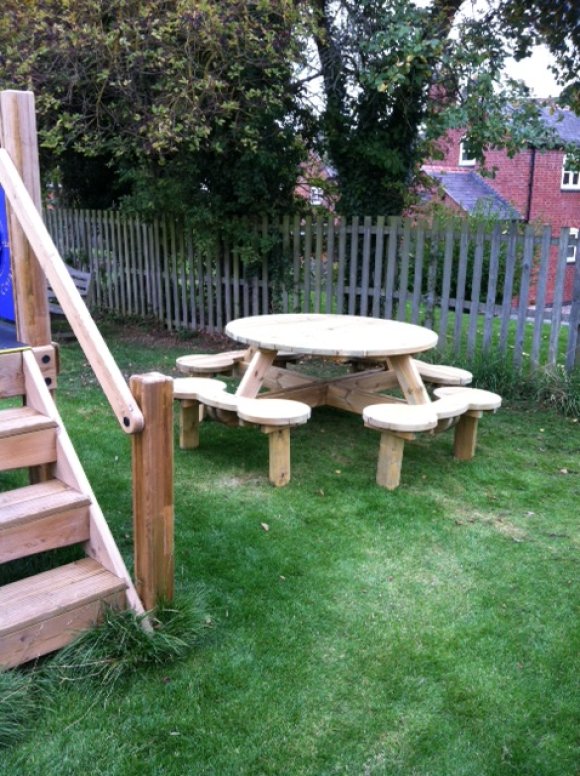 Playground Picnic Table