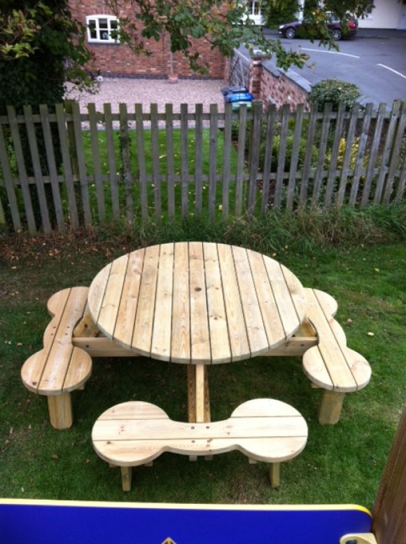 Playground Picnic Table